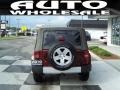 2010 Red Rock Crystal Pearl Jeep Wrangler Sahara 4x4  photo #3