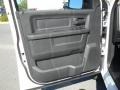 Dark Slate Gray/Medium Graystone 2011 Dodge Ram 1500 ST Quad Cab Door Panel