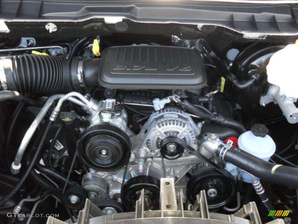 2011 Dodge Ram 1500 ST Quad Cab 3.7 Liter SOHC 12-Valve V6 Engine Photo #38973600