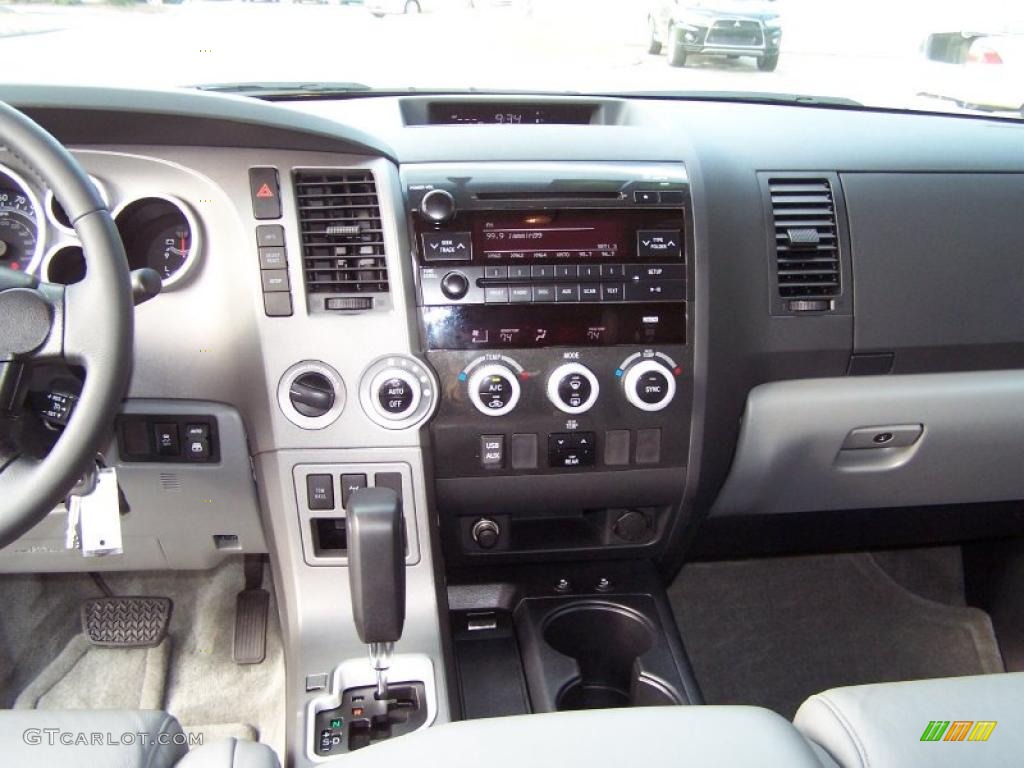 2010 Toyota Sequoia SR5 4WD Graphite Dashboard Photo #38973740