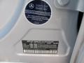 2008 Mercedes-Benz E 350 4Matic Sedan Info Tag