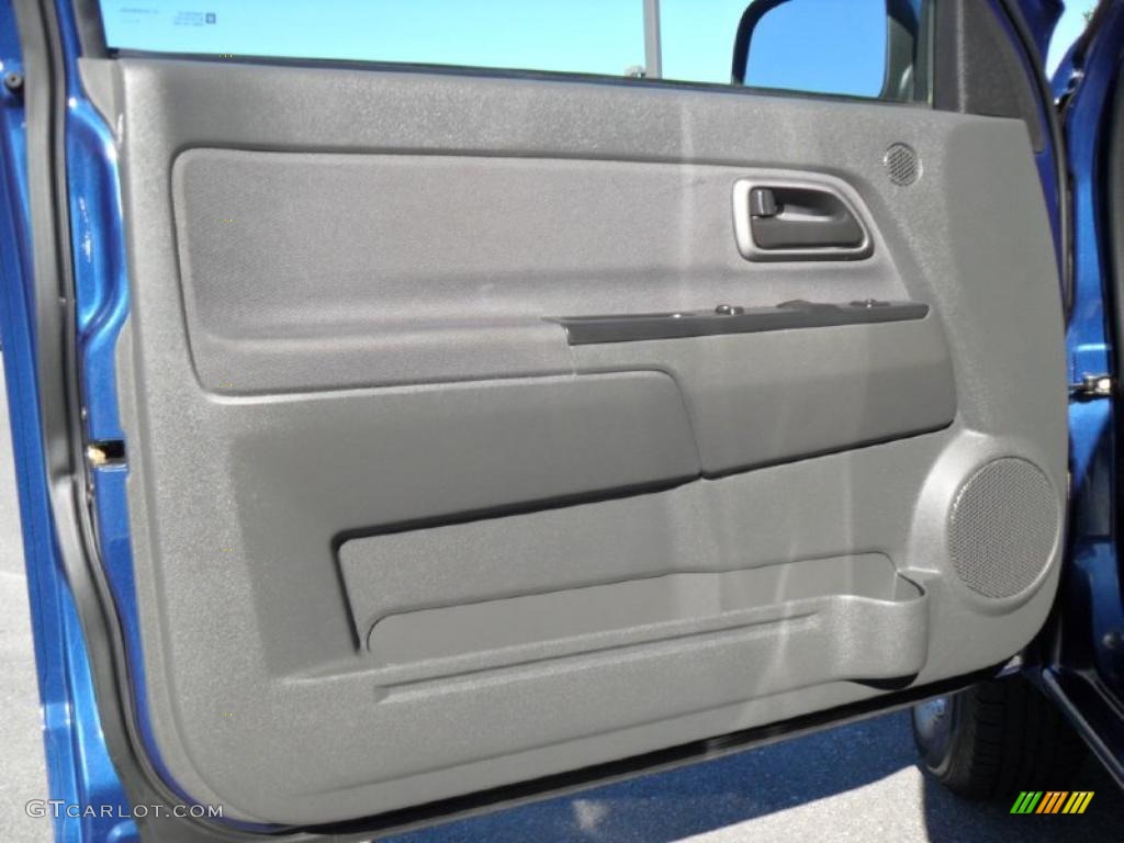 2005 Chevrolet Colorado LS Extended Cab Very Dark Pewter Door Panel Photo #38974845