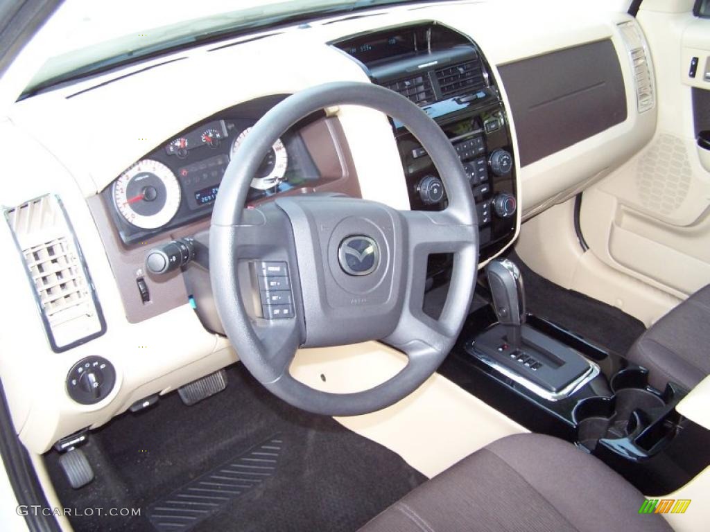 Graystone Interior 2009 Mazda Tribute i Sport Photo #38974857