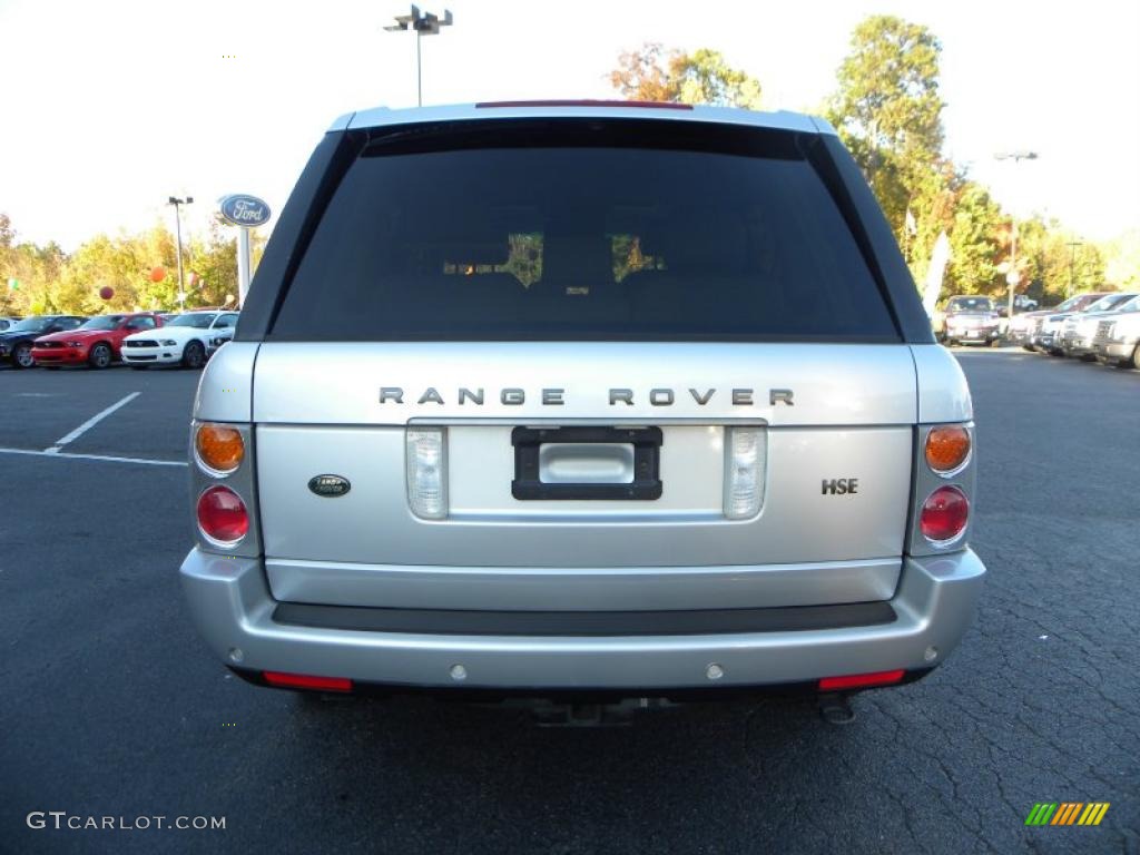 2005 Range Rover HSE - Zambezi Silver Metallic / Sand/Jet photo #4