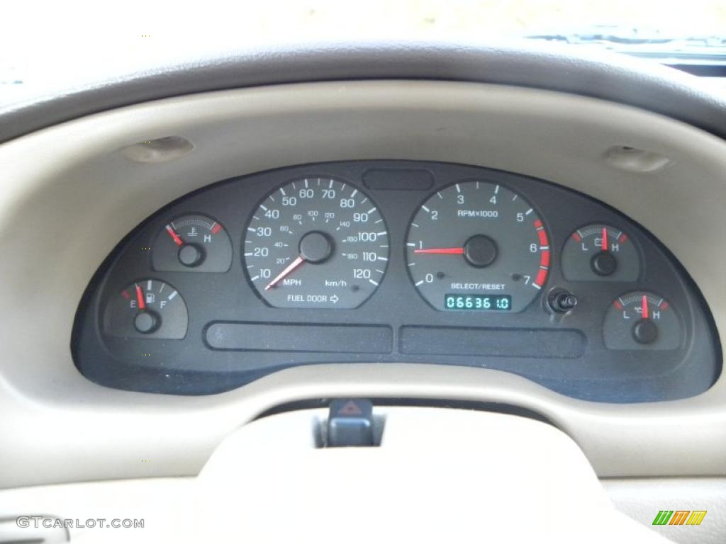 2000 Ford Mustang V6 Convertible Gauges Photos