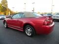 2000 Laser Red Metallic Ford Mustang V6 Convertible  photo #20