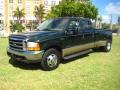 Woodland Green Metallic - F350 Super Duty Lariat Crew Cab Dually Photo No. 6
