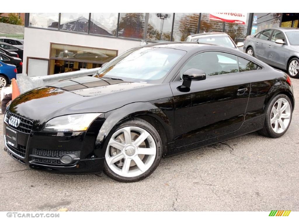 Brilliant Black 2008 Audi TT 3.2 quattro Coupe Exterior Photo #38977720
