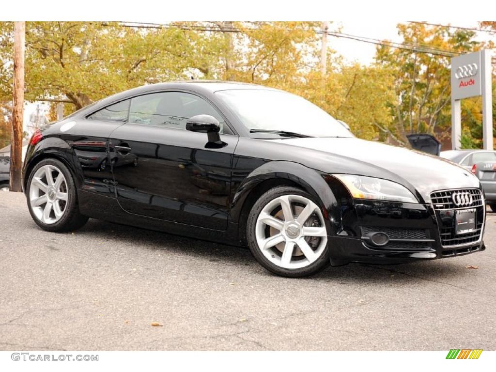 Brilliant Black 2008 Audi TT 3.2 quattro Coupe Exterior Photo #38977852
