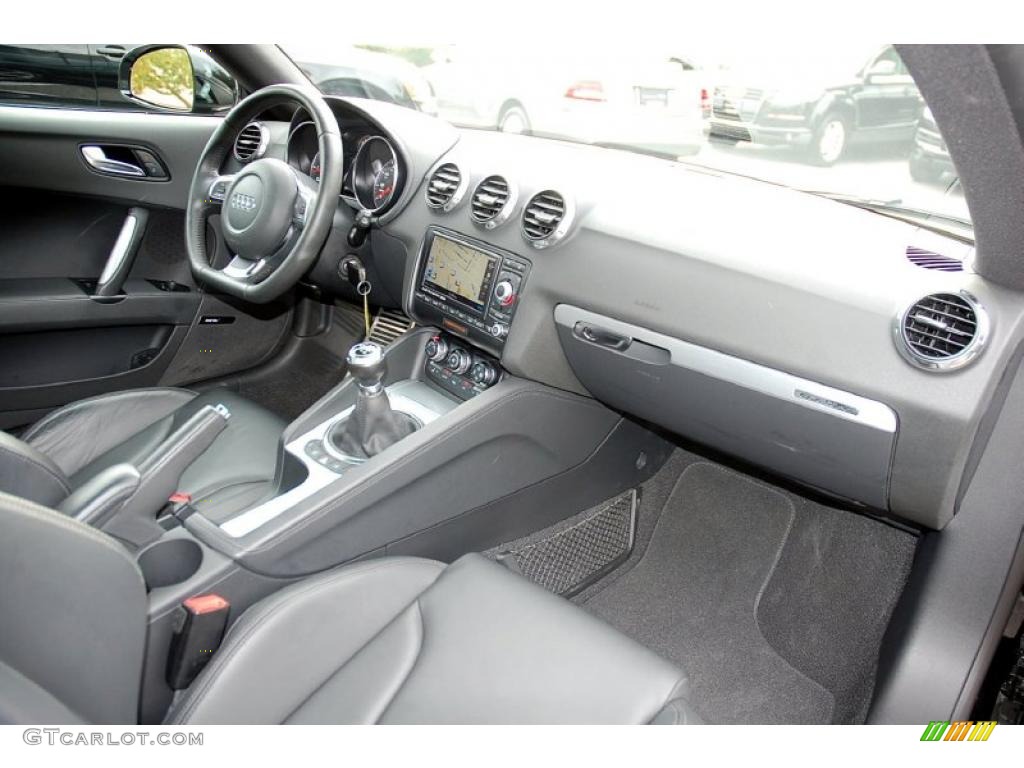 Black Interior 2008 Audi TT 3.2 quattro Coupe Photo #38978081