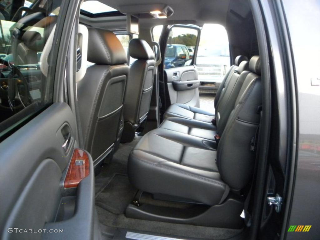Ebony Interior 2010 Chevrolet Avalanche LTZ 4x4 Photo #38978205