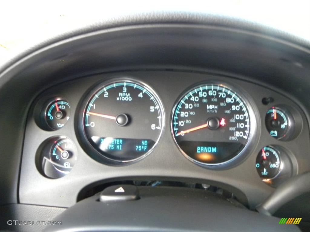 2010 Chevrolet Avalanche LTZ 4x4 Gauges Photo #38978367