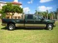 Woodland Green Metallic - F350 Super Duty Lariat Crew Cab Dually Photo No. 8