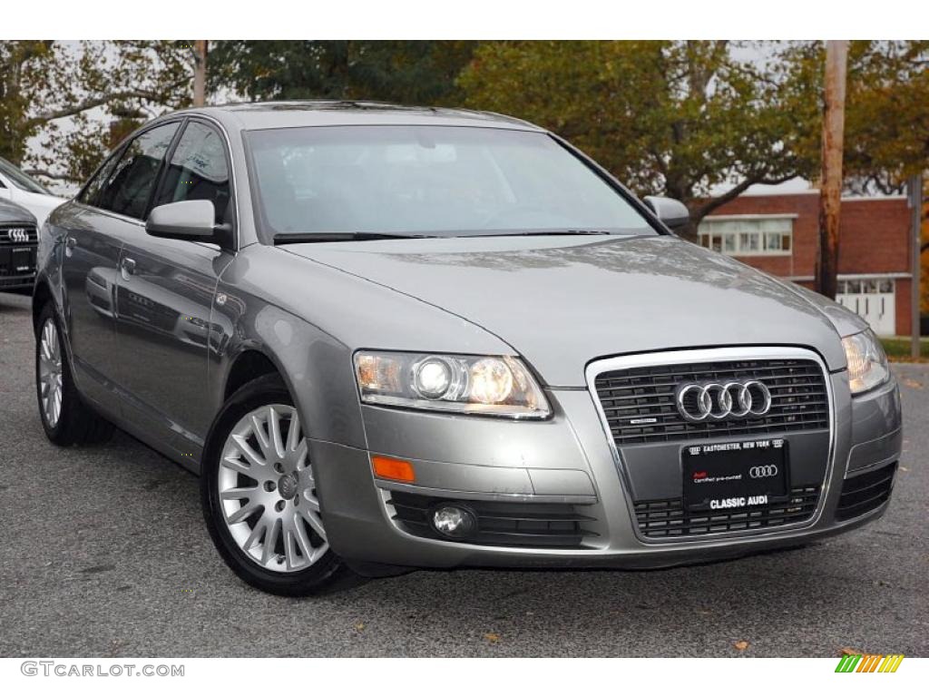 Atlas Grey Metallic 2006 Audi A6 3.2 quattro Sedan Exterior Photo #38978679