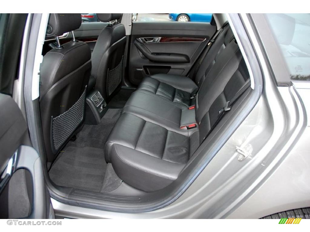 Ebony Interior 2006 Audi A6 3.2 quattro Sedan Photo #38978875