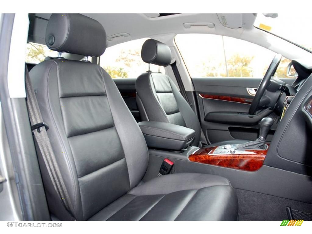 Ebony Interior 2006 Audi A6 3.2 quattro Sedan Photo #38978991