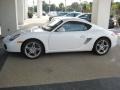 2011 Carrara White Porsche Cayman   photo #2
