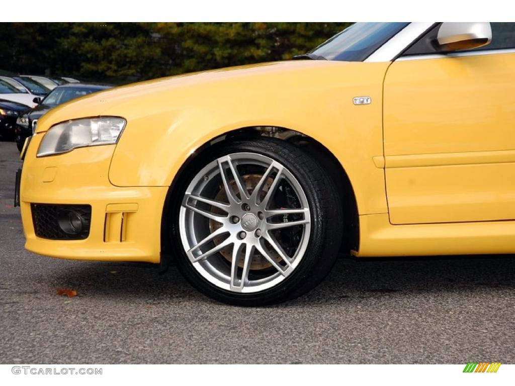 2008 Audi RS4 4.2 quattro Convertible Wheel Photo #38979851