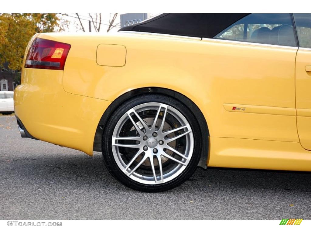 2008 Audi RS4 4.2 quattro Convertible Wheel Photo #38979895