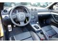 Black 2008 Audi RS4 4.2 quattro Convertible Interior Color
