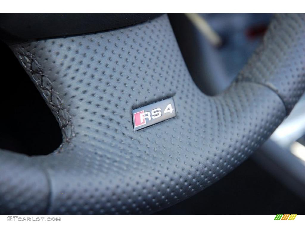 2008 Audi RS4 4.2 quattro Convertible Marks and Logos Photo #38980031