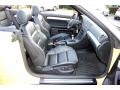  2008 RS4 4.2 quattro Convertible Black Interior