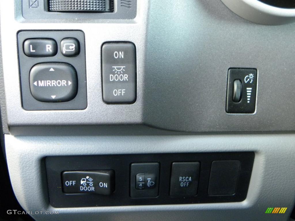 2010 Toyota Tundra Limited Double Cab 4x4 Controls Photo #38980115