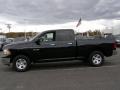 2009 Brilliant Black Crystal Pearl Dodge Ram 1500 SLT Quad Cab 4x4  photo #4