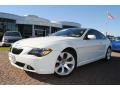 Alpine White - 6 Series 645i Coupe Photo No. 1