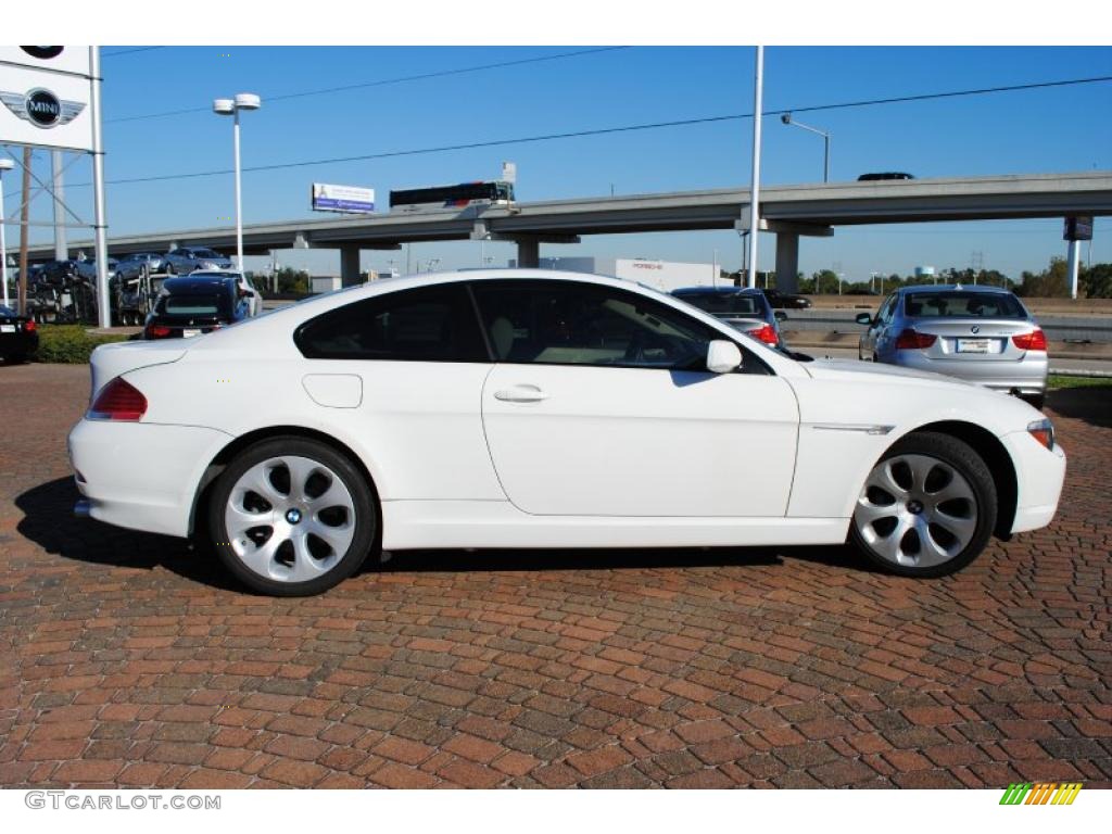 Alpine White 2005 BMW 6 Series 645i Coupe Exterior Photo #38980981