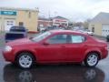 2010 Inferno Red Crystal Pearl Dodge Avenger Express  photo #9