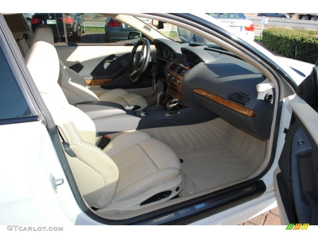 Black Interior 2005 BMW 6 Series 645i Coupe Photo #38981029
