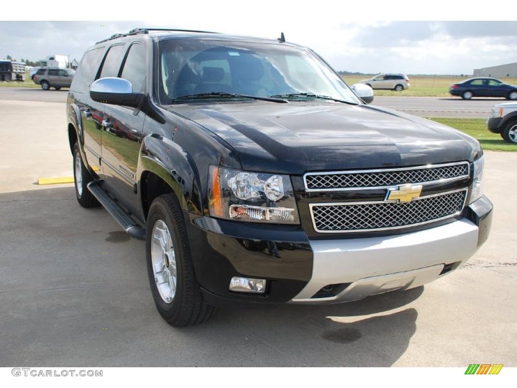 Black 2008 Chevrolet Suburban 1500 LT Exterior Photo #38981305