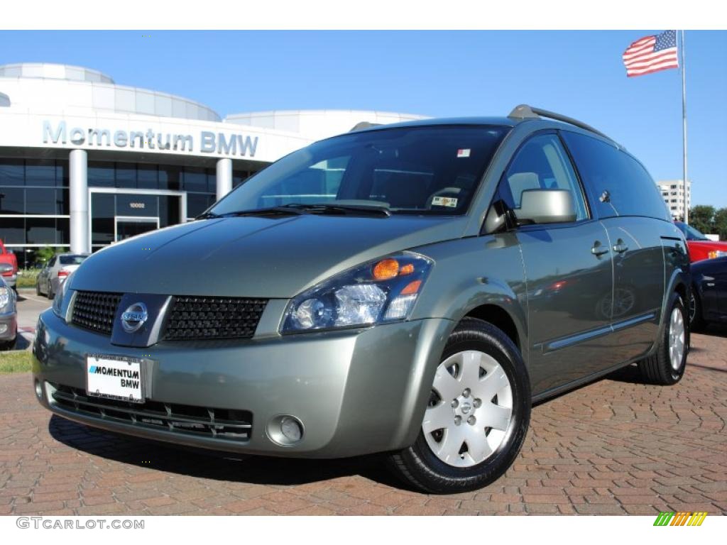 Jade Green Metallic Nissan Quest