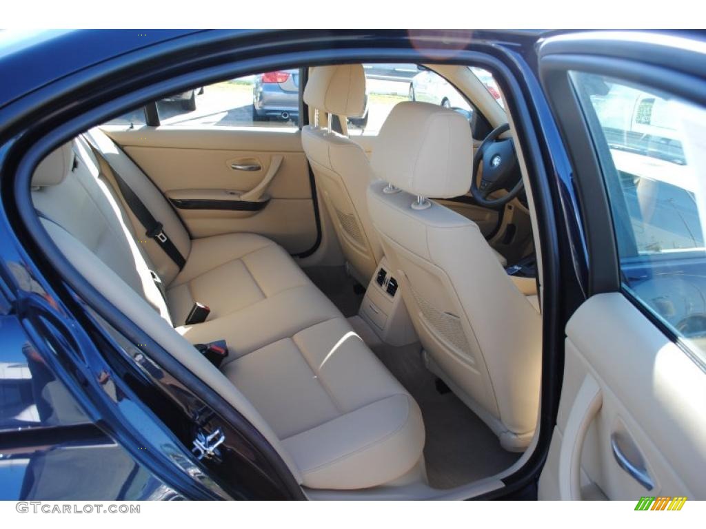 2008 3 Series 328i Sedan - Monaco Blue Metallic / Beige photo #10