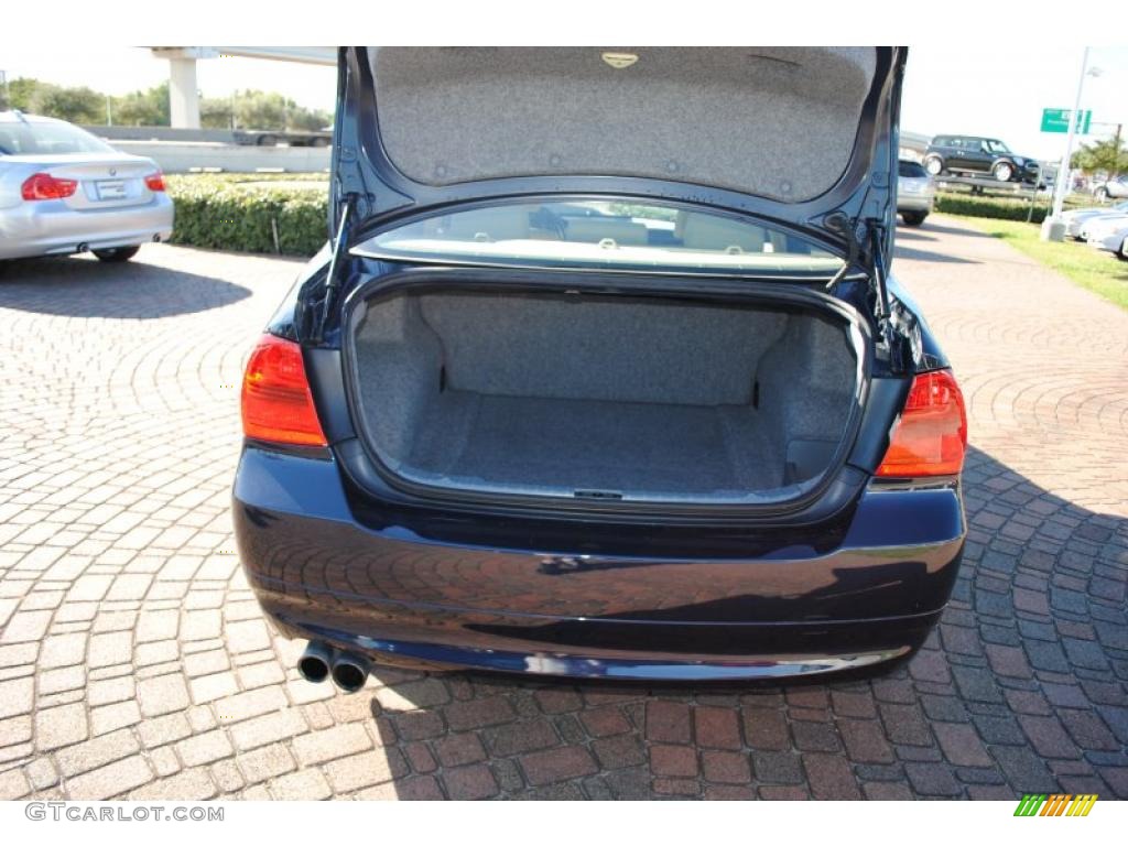 2008 3 Series 328i Sedan - Monaco Blue Metallic / Beige photo #11
