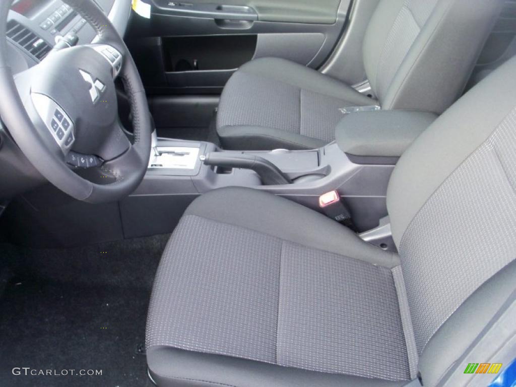 Black Interior 2011 Mitsubishi Lancer ES Photo #38982737