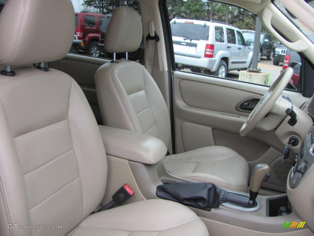 Medium/Dark Pebble Beige Interior 2005 Ford Escape Limited 4WD Photo #38982765