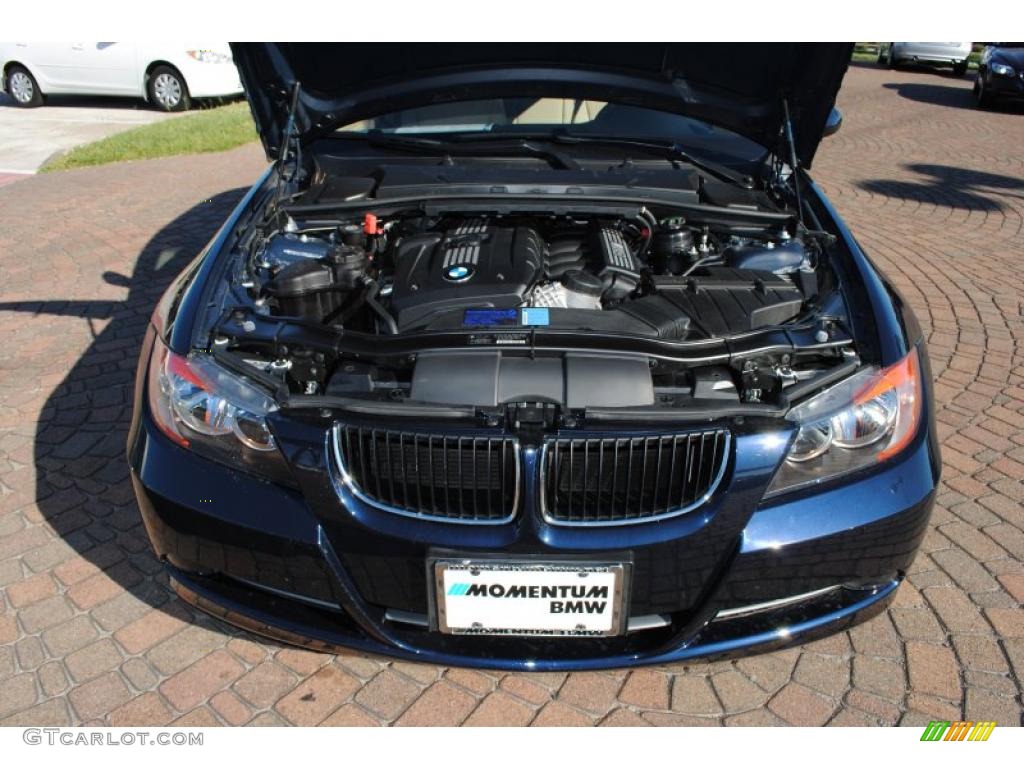 2008 3 Series 328i Sedan - Monaco Blue Metallic / Beige photo #19