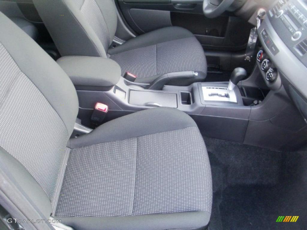 Black Interior 2011 Mitsubishi Lancer ES Photo #38983633