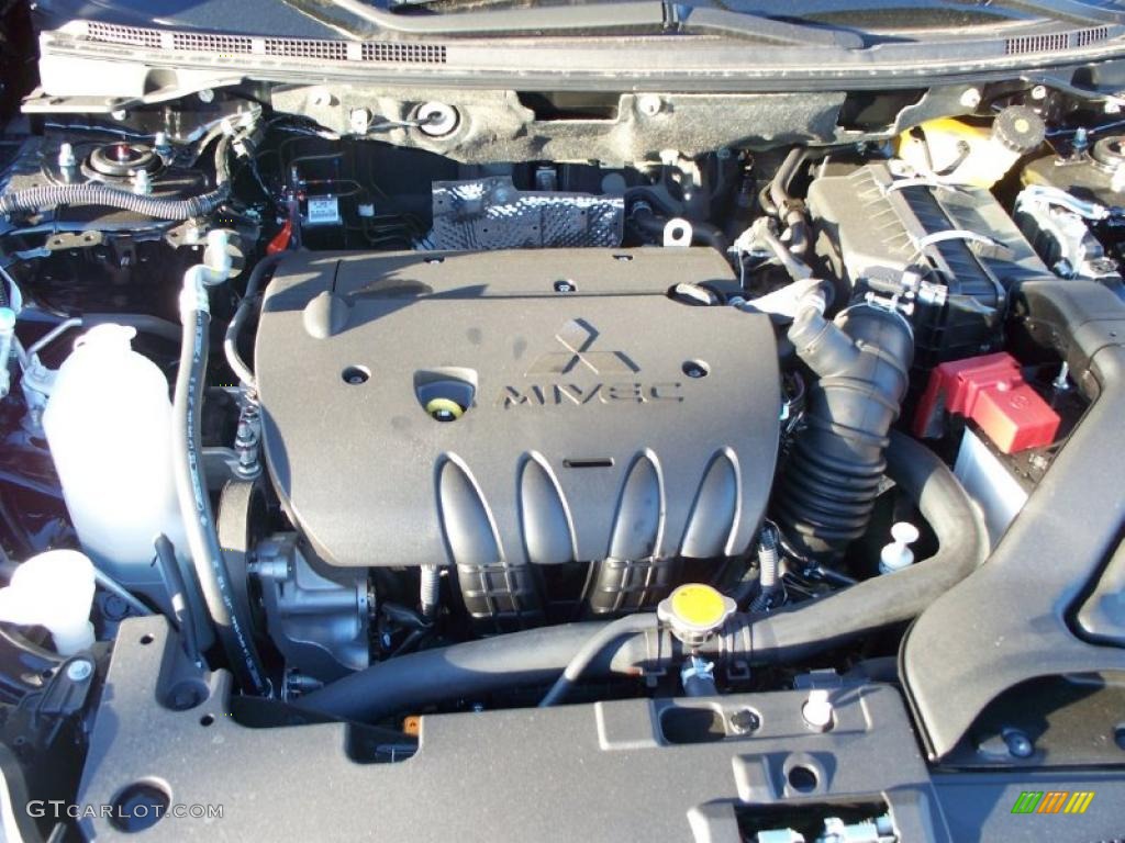 2011 Mitsubishi Lancer Sportback ES 2.0 Liter DOHC 16-Valve MIVEC 4 Cylinder Engine Photo #38983921