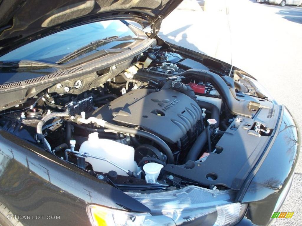 2011 Mitsubishi Lancer Sportback ES 2.0 Liter DOHC 16-Valve MIVEC 4 Cylinder Engine Photo #38983937