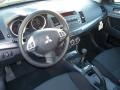 Black 2011 Mitsubishi Lancer GTS Interior Color
