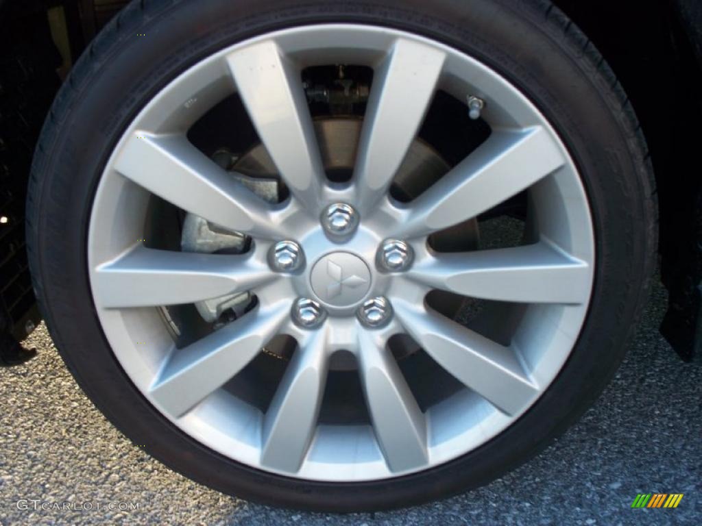 2011 Mitsubishi Lancer GTS Wheel Photo #38984449