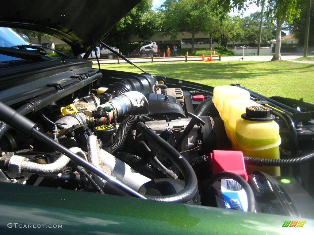 2000 F350 Super Duty Lariat Crew Cab Dually - Woodland Green Metallic / Medium Parchment photo #22