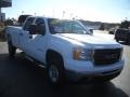 2008 Summit White GMC Sierra 2500HD Crew Cab 4x4  photo #3