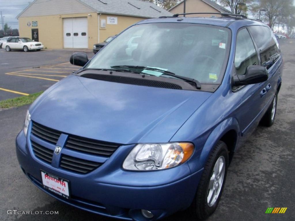 Marine Blue Pearl 2007 Dodge Grand Caravan SXT Exterior Photo #38988425
