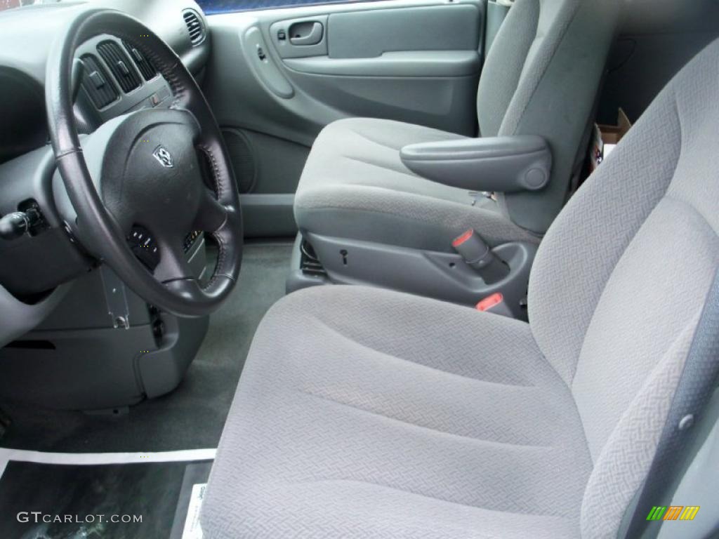 Medium Slate Gray Interior 2007 Dodge Grand Caravan SXT Photo #38988433