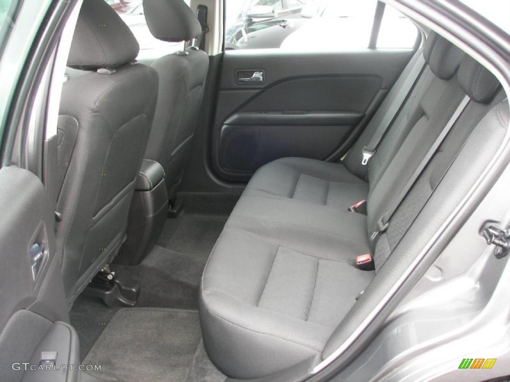 Charcoal Black Interior 2010 Ford Fusion SE Photo #38988601