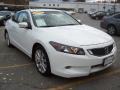 Taffeta White 2008 Honda Accord EX-L V6 Coupe Exterior